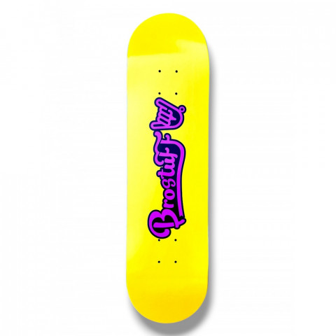 Дека для скейтборда BroStuff - Original Logo Navy Yellow 8.125 Дека для скейтборда BroStuff - Original Logo Navy Yellow 8.125