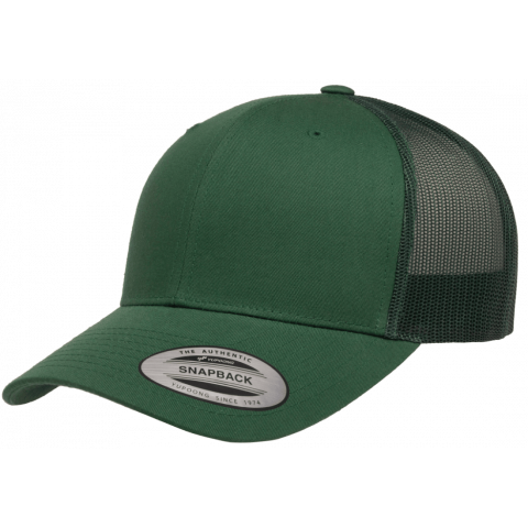 Кепка FlexFit 6606 Retro Trucker - Evergreen