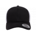 Кепка FlexFit 6606T Retro Trucker - Black/White