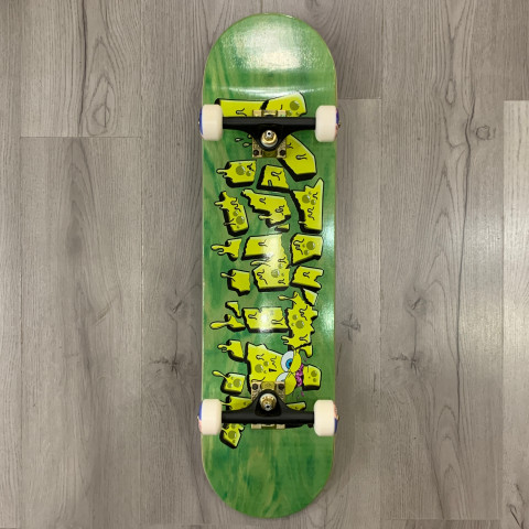 Скейтборд в сборе Mental SB Green 8.25 Скейтборд в сборе Mental SB Green 8.25