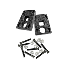 Подкладки для скейтборда Slappy Big Blocks Black 1/2" с винтами